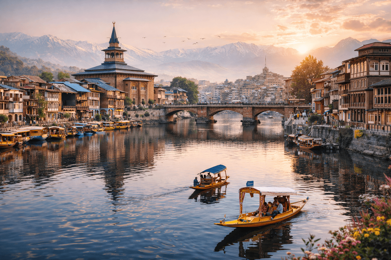 Kashmir Houseboat Retreat